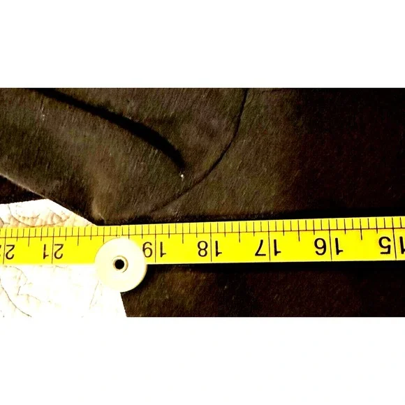 Kristen Blake Womens Black Wool Blend Jacket/Coat Satin Lining Sz Small - Picture 6 of 9